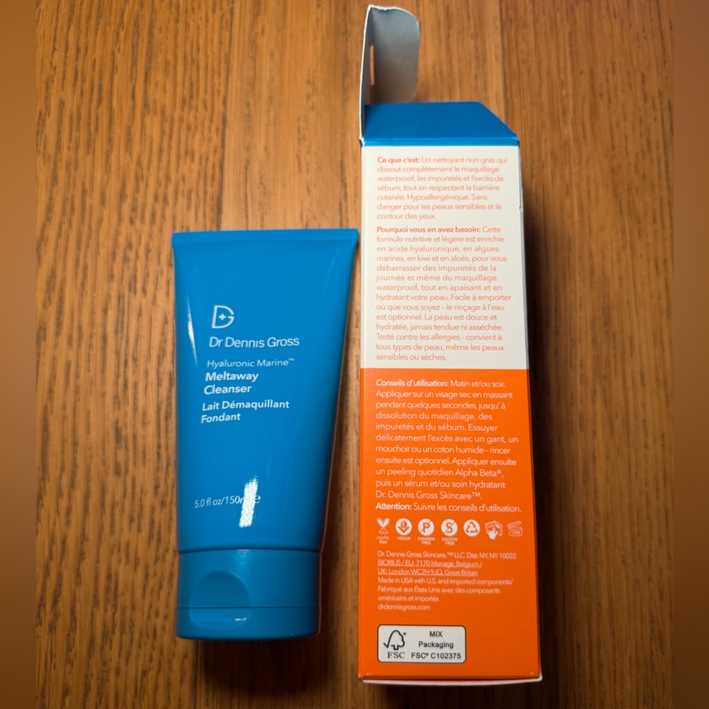 Dr Dennis Gross Hyaluronic Marine™ Meltaway Cleanser NWT - Picture 5 of 8